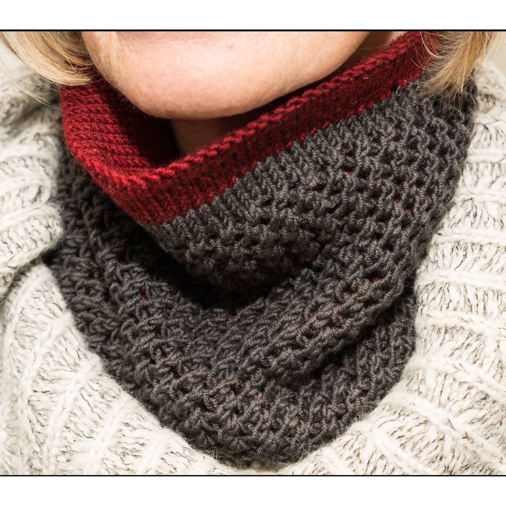 Strickanleitung Wendeloop, Halswärmer Gelting Cowl - gedruckte Anleitung Bild 7