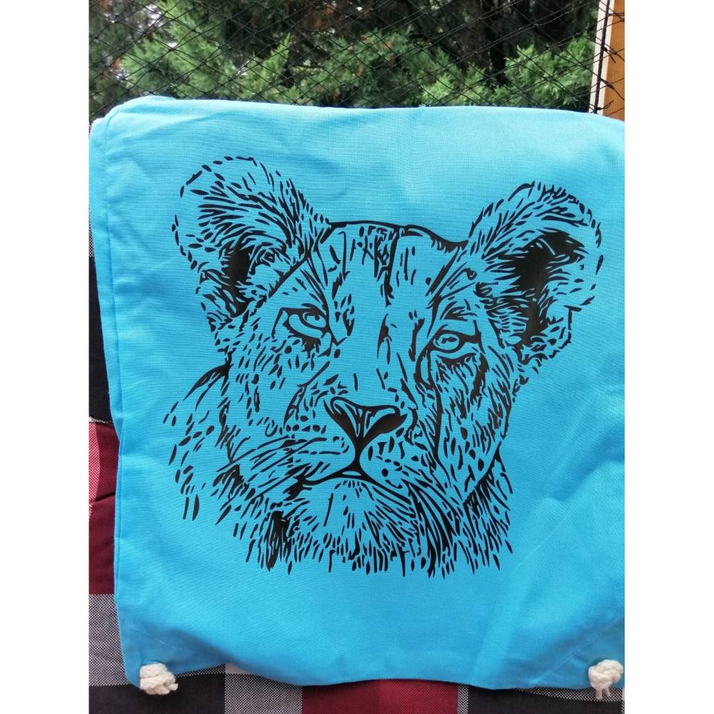 Bundle plotterdatei - Großkatzen - Löwin Löwe  - SVG - DXF - Datei - Mithstoff Bild 7