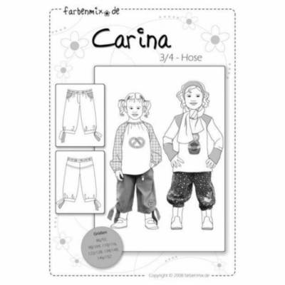 Carina 3/4-Hose - Papierschnittmuster