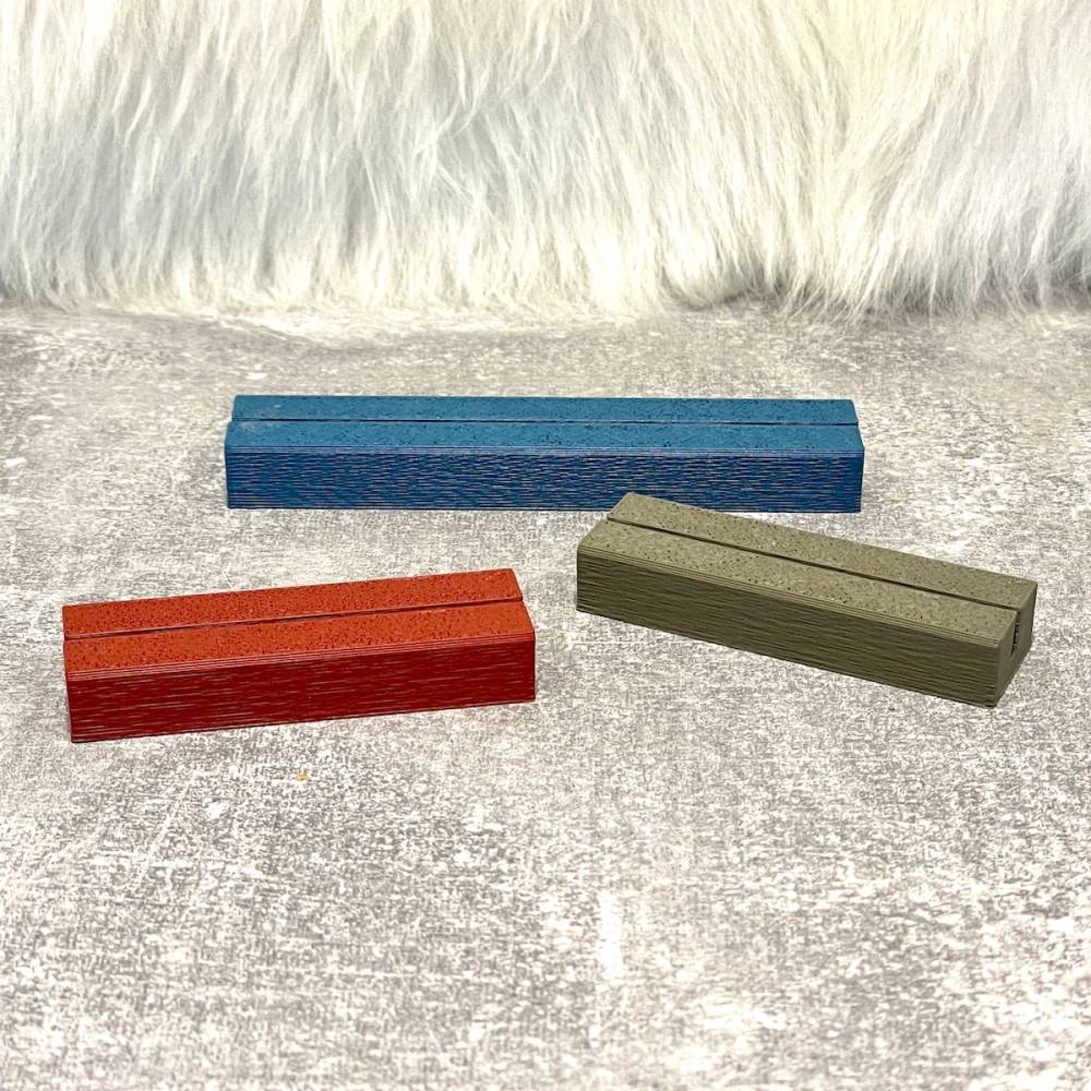 3D-Fotoleise / Fotohalter "1-reihig" 3er-Set - in vielen verschiedenen Farben Bild 2