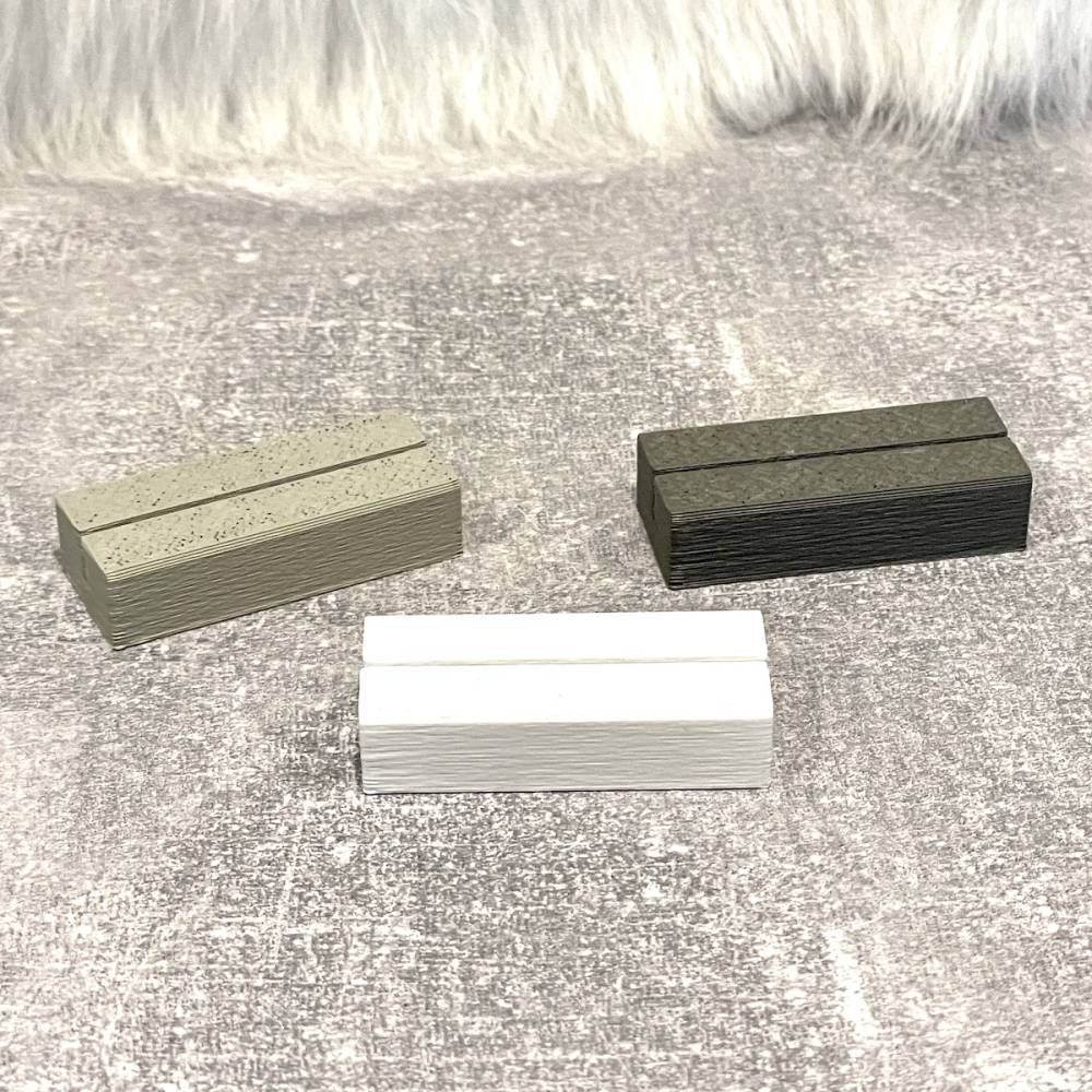 3D-Fotoleise / Fotohalter "1-reihig" 3er-Set - in vielen verschiedenen Farben Bild 5