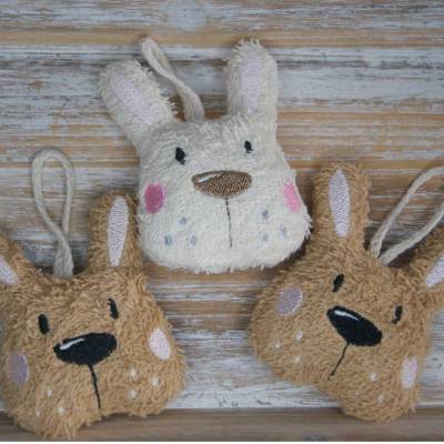 Häschen-Anhänger, Hasenkopf, Osterhase