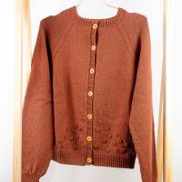 Strickanleitung Damenjacke Unity in 4 Größen von 34/36 bis 46/48