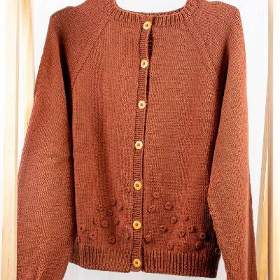Strickanleitung Damenjacke Unity in 4 Größen von 34/36 bis 46/48