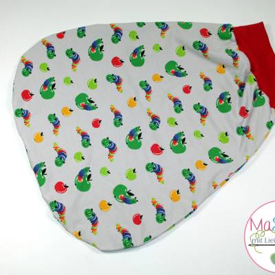 Stampelsack Schlafsack Raupe – Kuscheliger Strampelsack für dein Baby