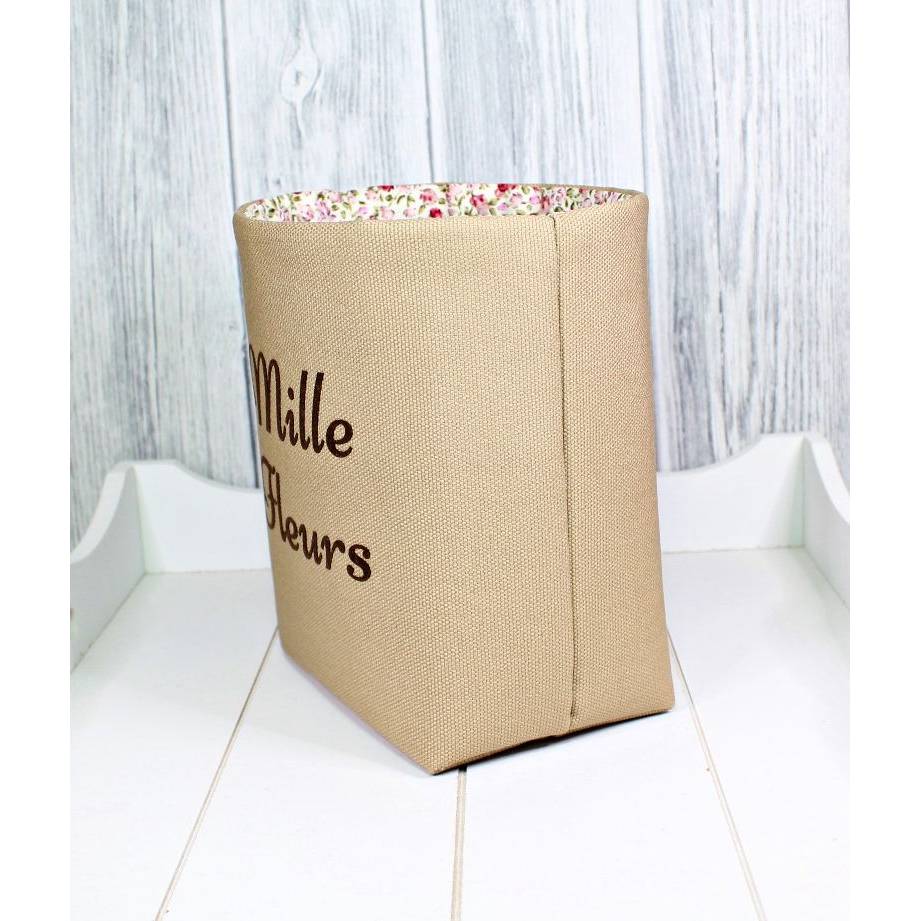 Utensilo # Stoffkorb Korb Blümchen Shabby Vintage Landhaus Baumwolle Freundin Mutter Geschenkidee