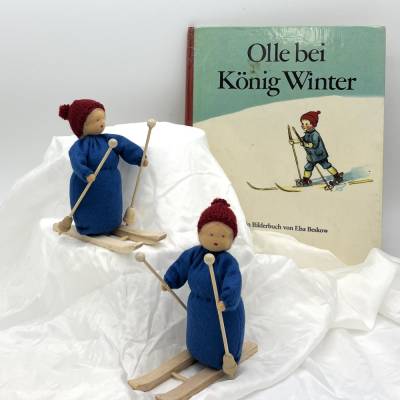 Olle, - Jahreszeitentisch  - Winter - Blumenkinder - Winterdeko
