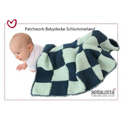 Strickanleitung für die Babydecke Schlummerland in den Größen 62x52 und 72x72cm