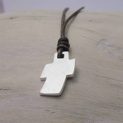 Silberkreuz  "Benny"  - Geschenk zur Konfirmation, Kommunion, Gravur möglich, personalisierbar 