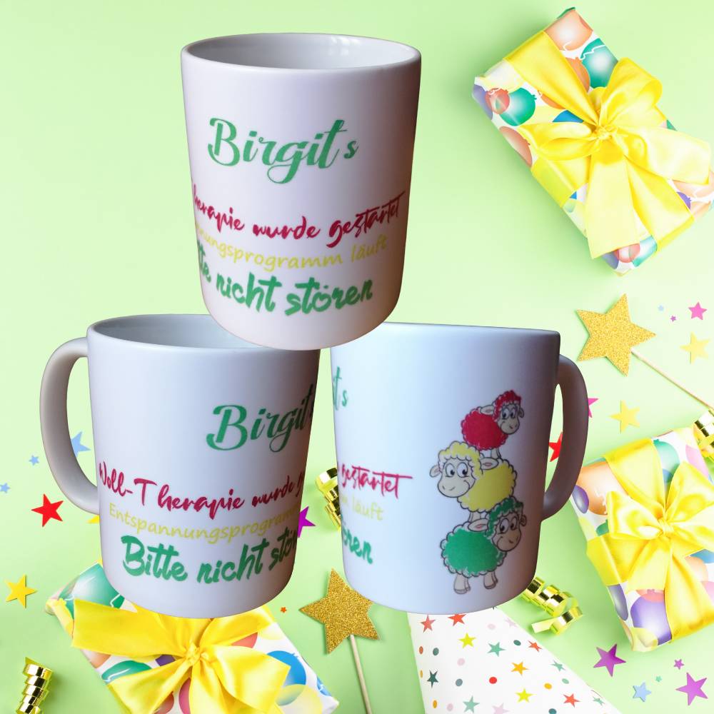 Lieblings-Kaffee-Tasse mit seinem eigenen Namen,bedruckte Tasse, spülmaschinengeeignet