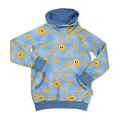 Hoodie Pullover Jungen Mädchen "Sonnenschein" Denim Look Geschenk Ostern Loopkragen / Kapuze 