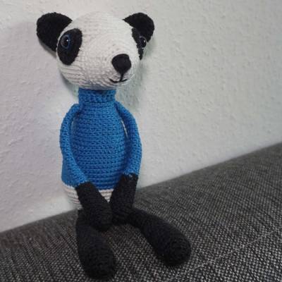Amigurumi Häkelanleitung Panda Paul