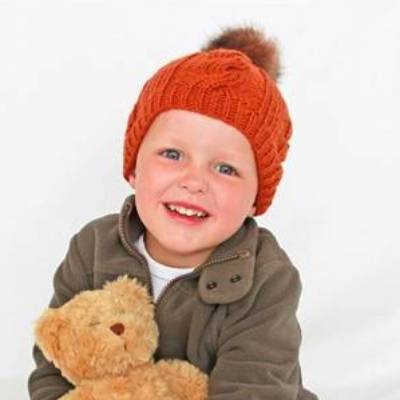 Strickanleitung für die Zopfmustermütze "Fritz& Franzi" in 3 Größen (0-2 Jahre)