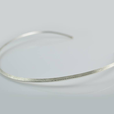 Halsreif "Pure slim" aus 925er Silber