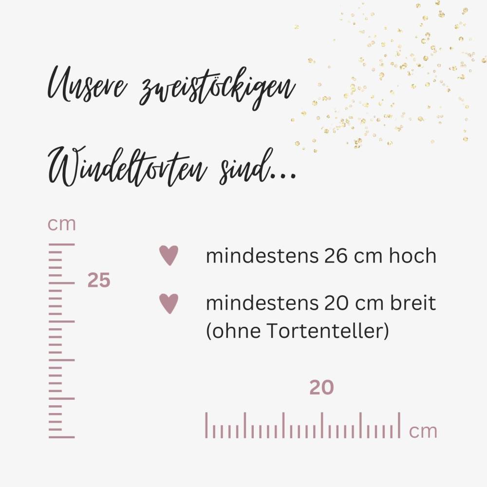Windeltorte zur Geburt Mr. Perfect Bild 6