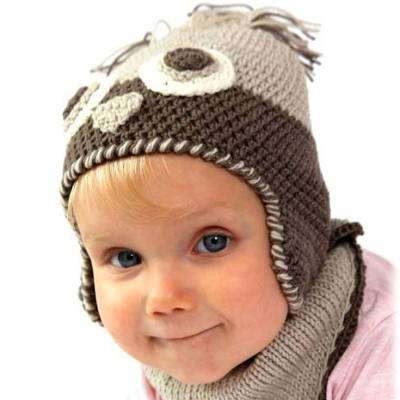 Häkelanleitung für die Eulenmütze Schuhu in 3 Größen (0-24 Monate)
