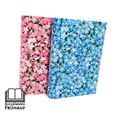 Kleiner Ewiger Kalender Immerwährender Kalender Geburtstagskalender Vergiss mein nicht rosa oder blau 9x13cm