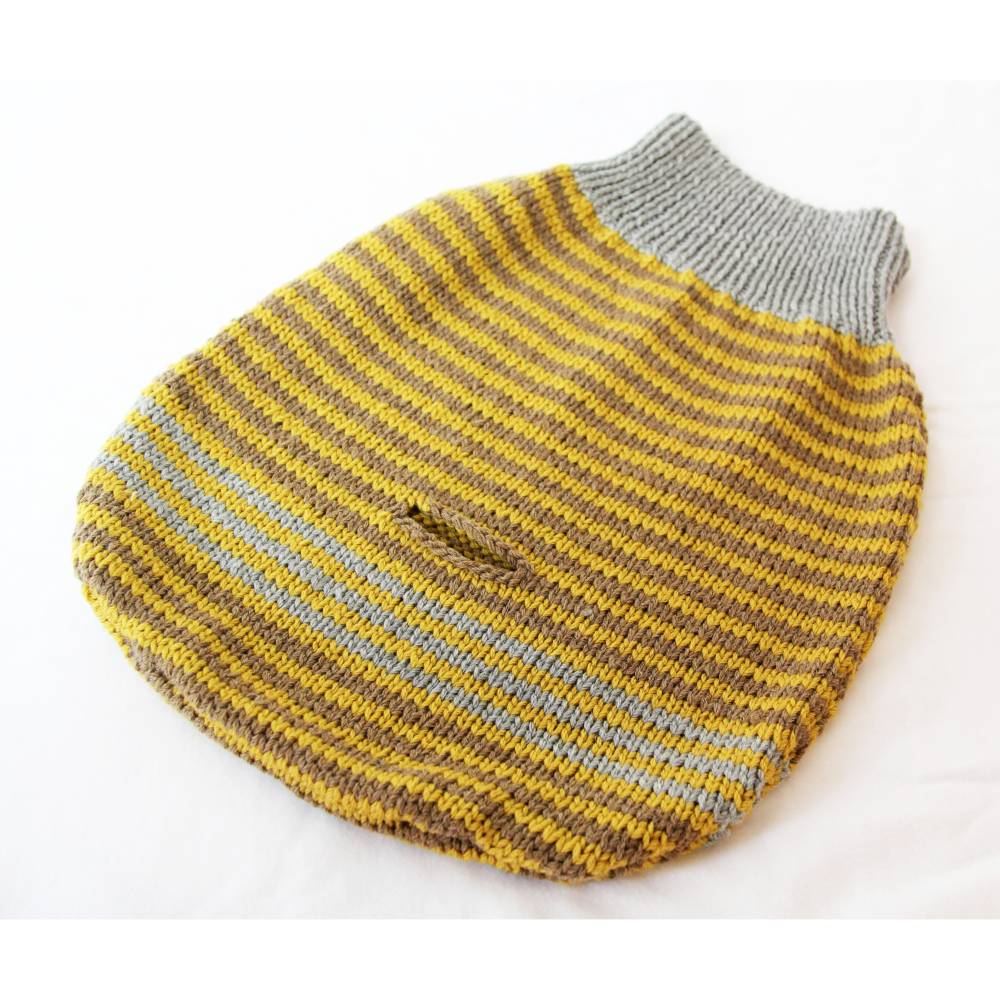 Strickanleitung für den Pucksack "Kuschel" - onesize (0-12 Monate) Bild 3