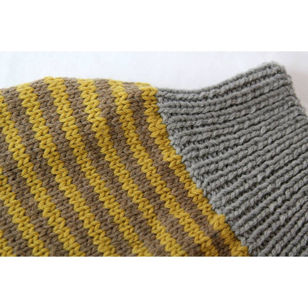Strickanleitung für den Pucksack "Kuschel" - onesize (0-12 Monate) Bild 4