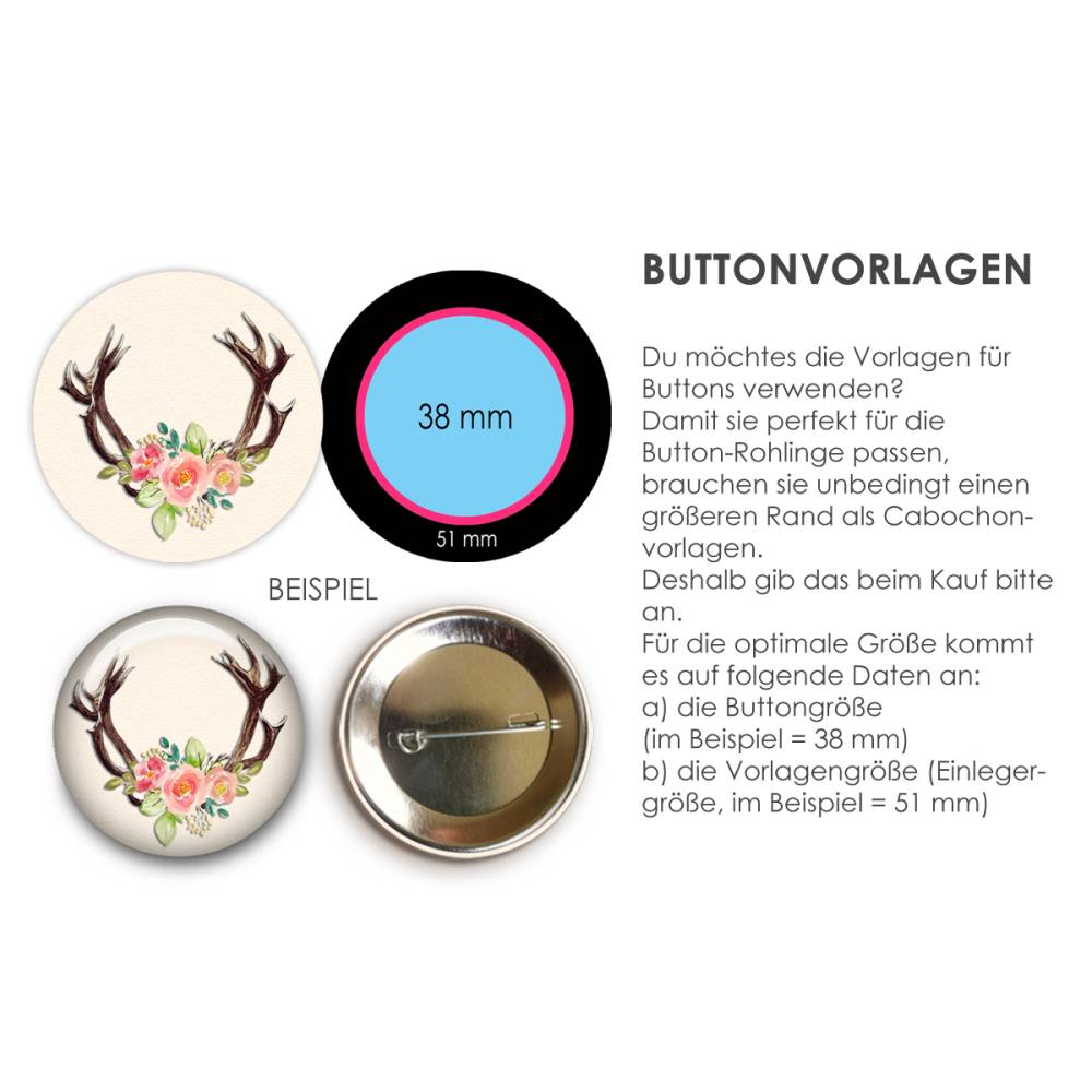 BULLDOGGEN MÖPSE 30 Cabochonvorlagen Cabochon Vorlagen digital Download Buttonvorlagen Bilder für Schmuck Cabochon Bild 6