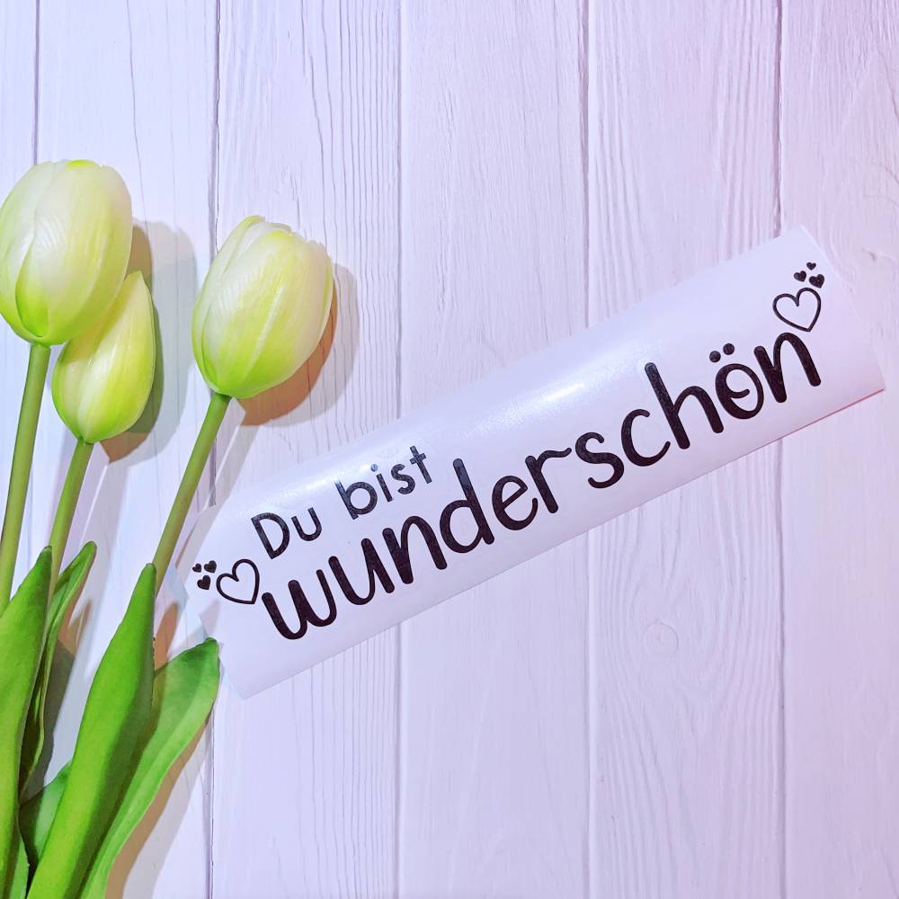 Wunderschön Sign Aufkleber