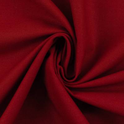Baumwollstoff - Uni Burgundy