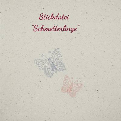 Stickdateien "Schmetterlinge"