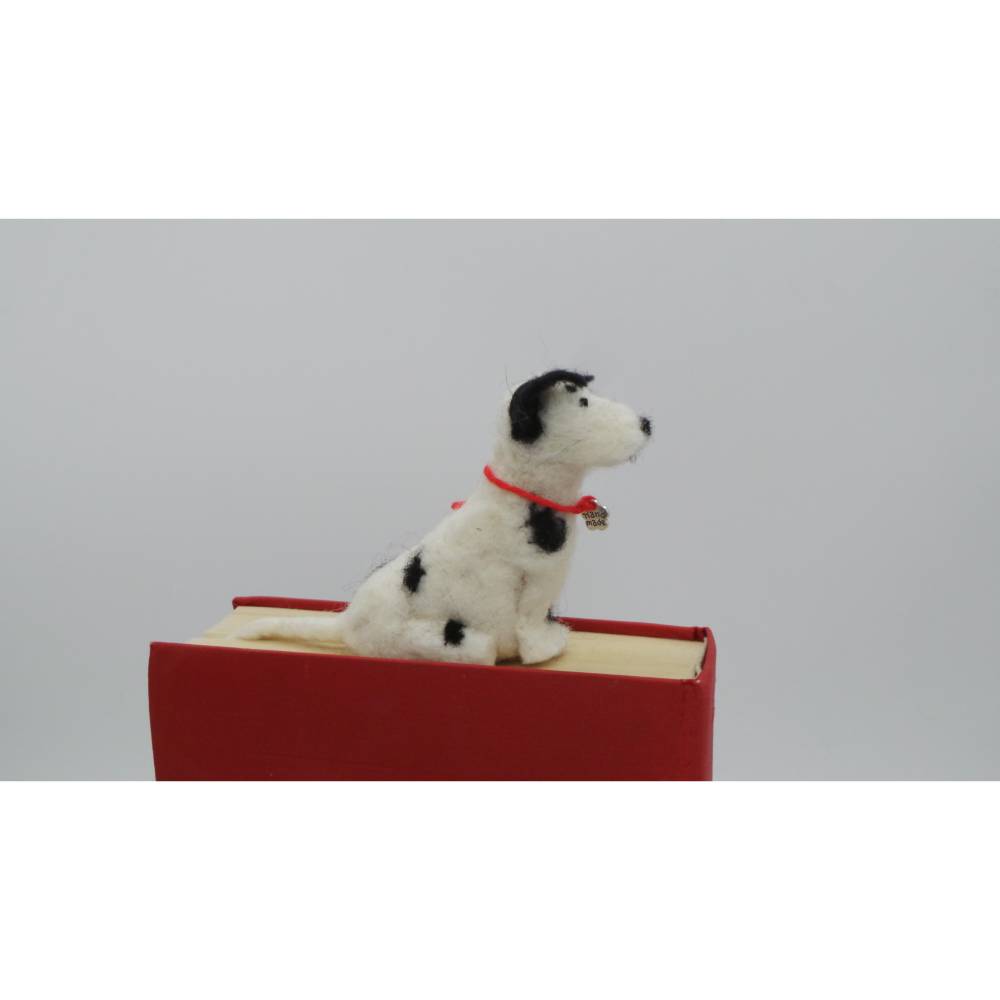 Lesezeichen Dalmatiner - bewacht das Buch der Besitzer, witziges Lesezeichen für Hundliebhaber, Buchband markieren Bild 4