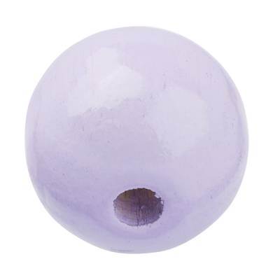 Sicherheits-Holzperle Flieder Größe 12 mm
