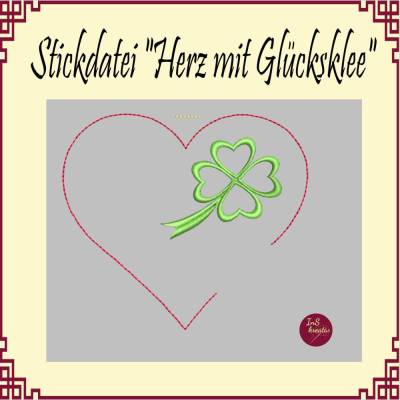 Stickdatei "Glücksklee" FREEBIE