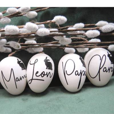 Aufkleber für Oster Deko, Oster Dekoration, Ei Aufkleber, Osterei, Aufkleber, Sticker Ei, Geschenk, Hasen, Ostern