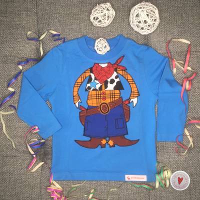 Cowboy Shirt * Gr.92/98 *Fasching