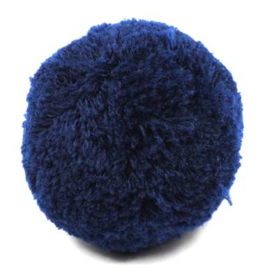 Bommel, Dunkelblau, 50mm, 2 Stück