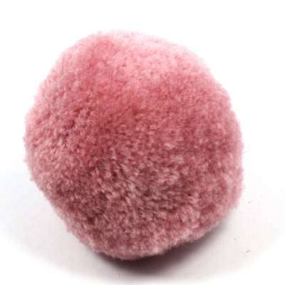 Pompons, Rosagrau, 50mm, 2 Stück