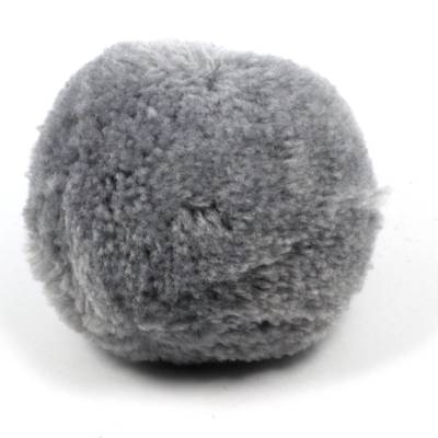 Pompoms, Grau, 50mm, 2 Stück