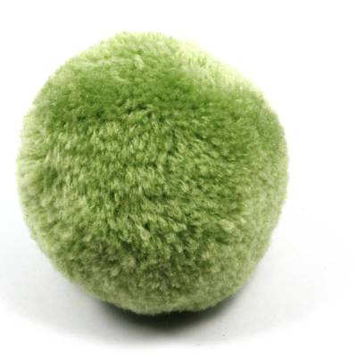 Pompoms, Senfgrün, 50mm, 2 Stück
