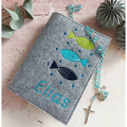Gotteslobhülle/Gesangsbuchhülle aus Filz 