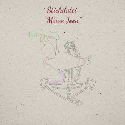 Stickdateien-Set  "Möwe Joon"- 13 Einzeldateien