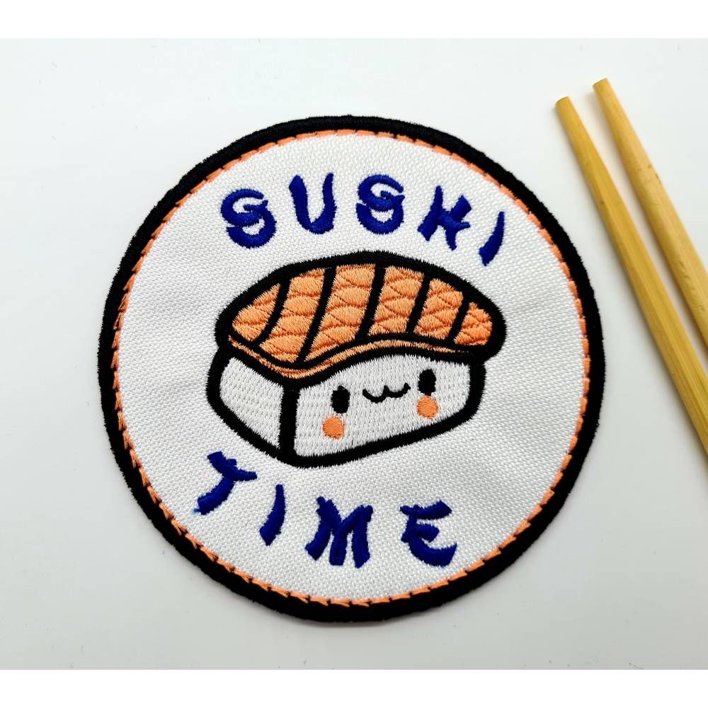 Stickdatei Sushi-Set inkl. Sushi einzeln, ITH-Untersetzer, ITH-Stäbchenhülle Bild 3