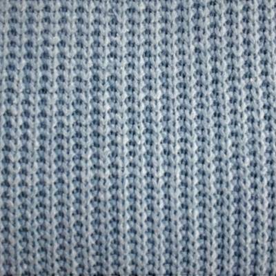 Strickstoff, Grobstrick, jeansblau, 80% Baumwolle, 20%Polyester, 0,5 x 1,55m 