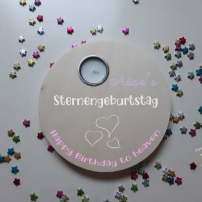 Geburtstagslicht/ Sternengeburtstag | Sternenkind