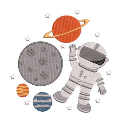 Stickdatei Weltraum Planet 10x10 13x18 und 20x20 cm Rahmen All Universum Space Kosmos Weltall Firmament Galaxis8x12
