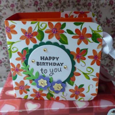 Teebeutelbuch,Happy Birthday to you 