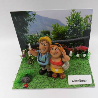 Geldgeschenk Urlaub in den Bergen – Individuelles Hochzeitsgeschenk für Hochzeitsreise oder Jubiläum