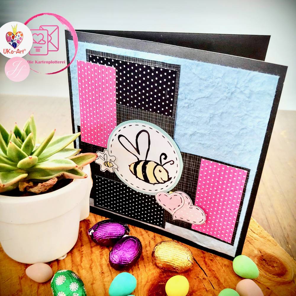 Digipapier happy dots, Designer-Papier Punkte, Bastelpapier zum Ausdrucken scrappen basteln Bild 3