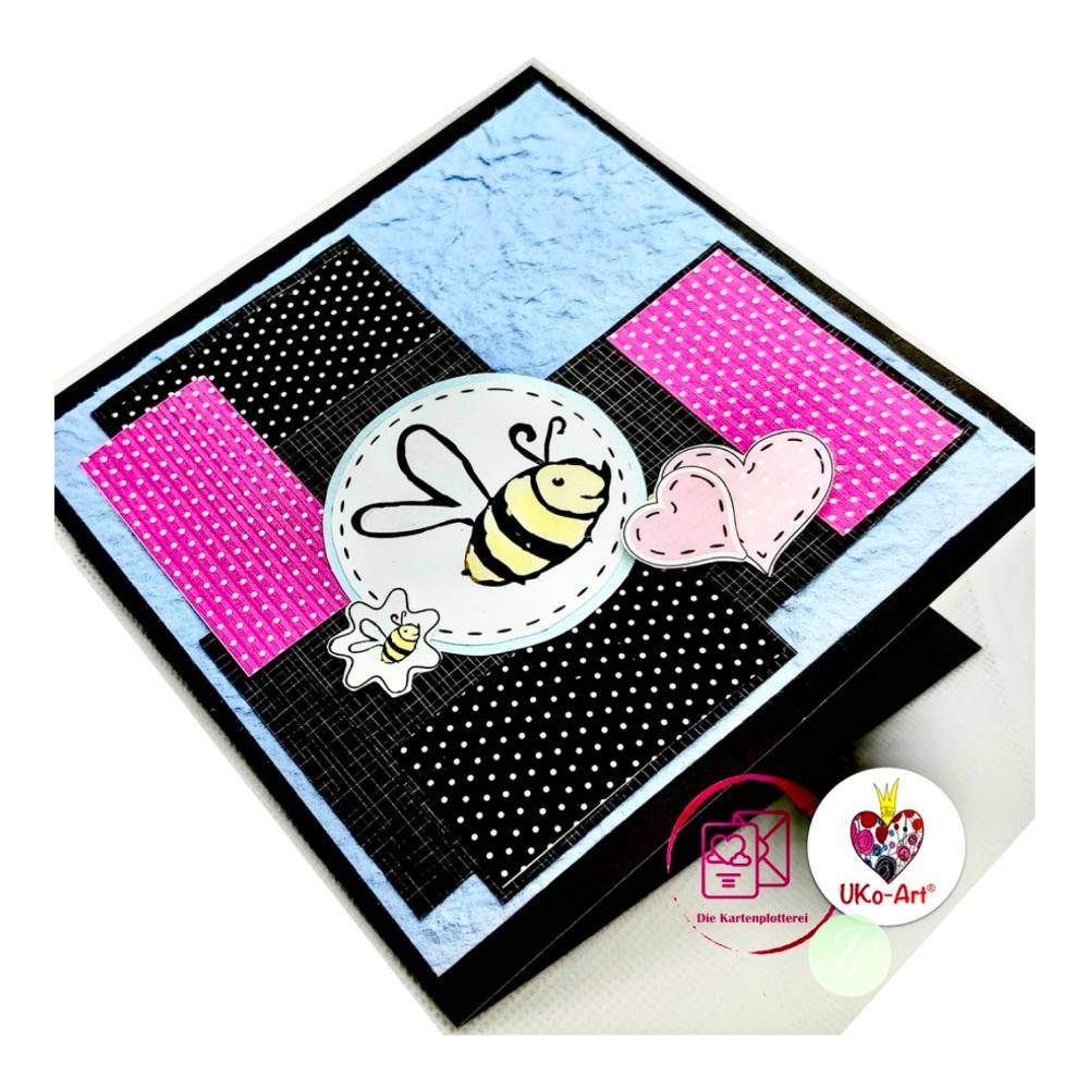 Digipapier happy dots, Designer-Papier Punkte, Bastelpapier zum Ausdrucken scrappen basteln Bild 4