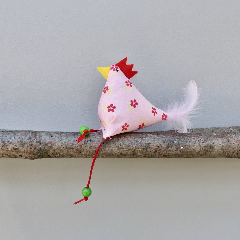 Huhn, Osterdeko, 1 St. Stoffhuhn, Oster-Hühnchen Bild 2