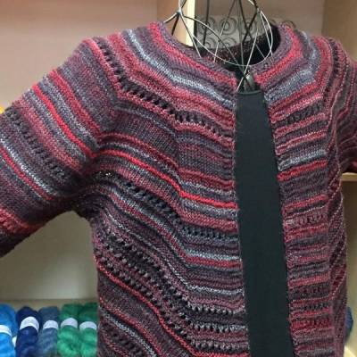 Gestrickte Jacke *Magico* 