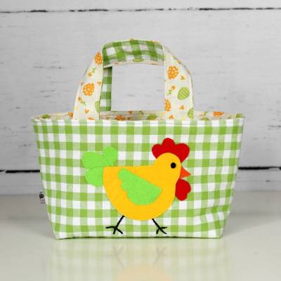 Huhn ~ Osterkörbchen | Ostertasche | Osternest | Geschenkidee für Kinder