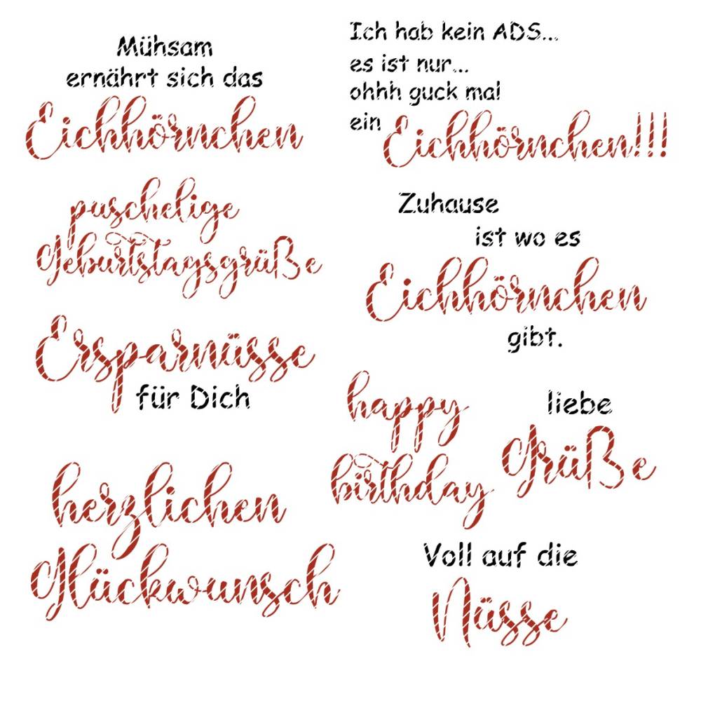 Digiset Eichhörnchen Puschel Bild 2